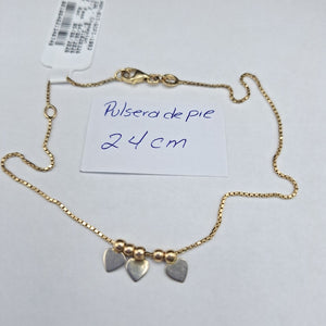 PULSERA ORO 14 K 2.8 GRMS (SEMINUEVO)