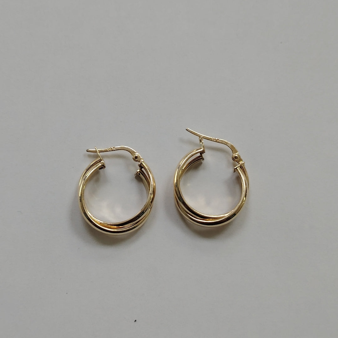 ARRACADAS ORO 14K 2 (NUEVO)