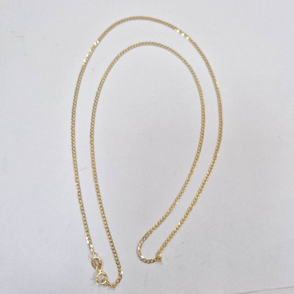 CADENAS BARBADA AMARILLA ORO 14K 2.1 (NUEVO)