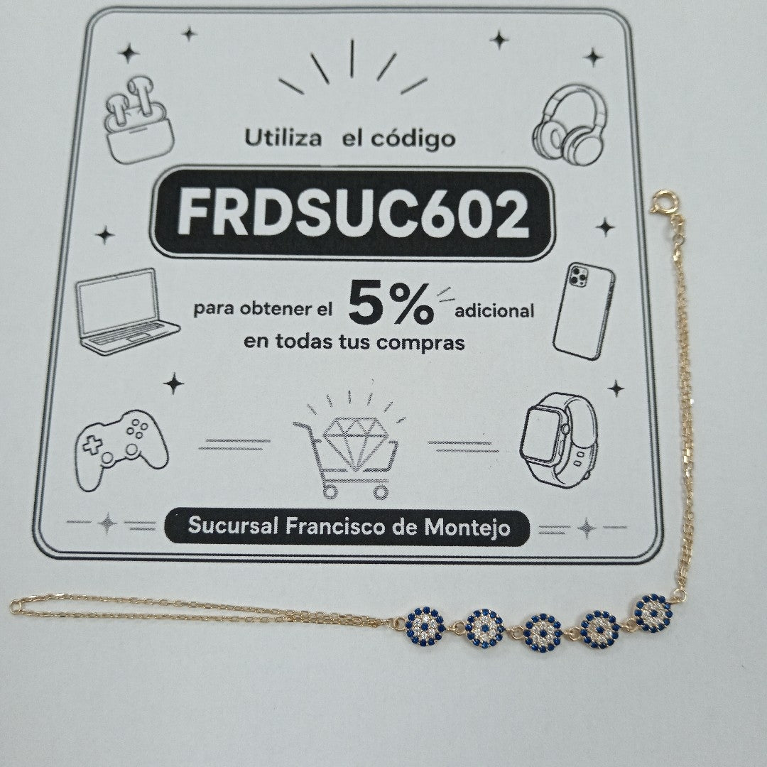 PULSERAS DAMA ORO 14K 2.3 (NUEVO)