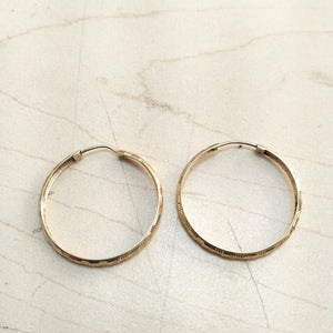 ARRACADAS PAR ORO 14 K 2,10 GRMS (SEMINUEVO)