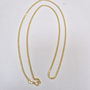 CADENAS BARBADA AMARILLA ORO 14K 2.1 (NUEVO)