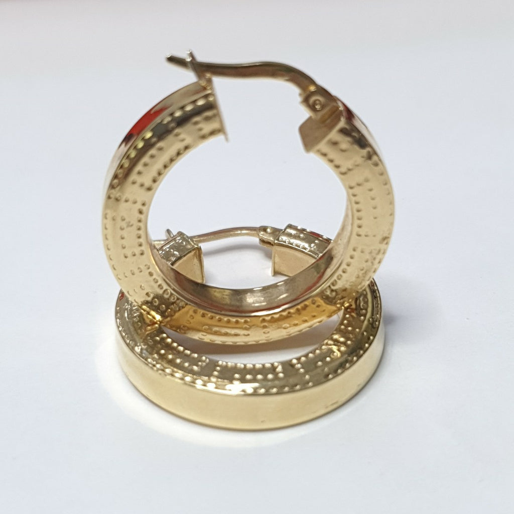 ARRACADAS PAR ORO 14 K 3,90 GRMS (SEMINUEVO)