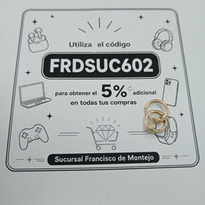 HUGGIES ORO 14K 1.6 (NUEVO)