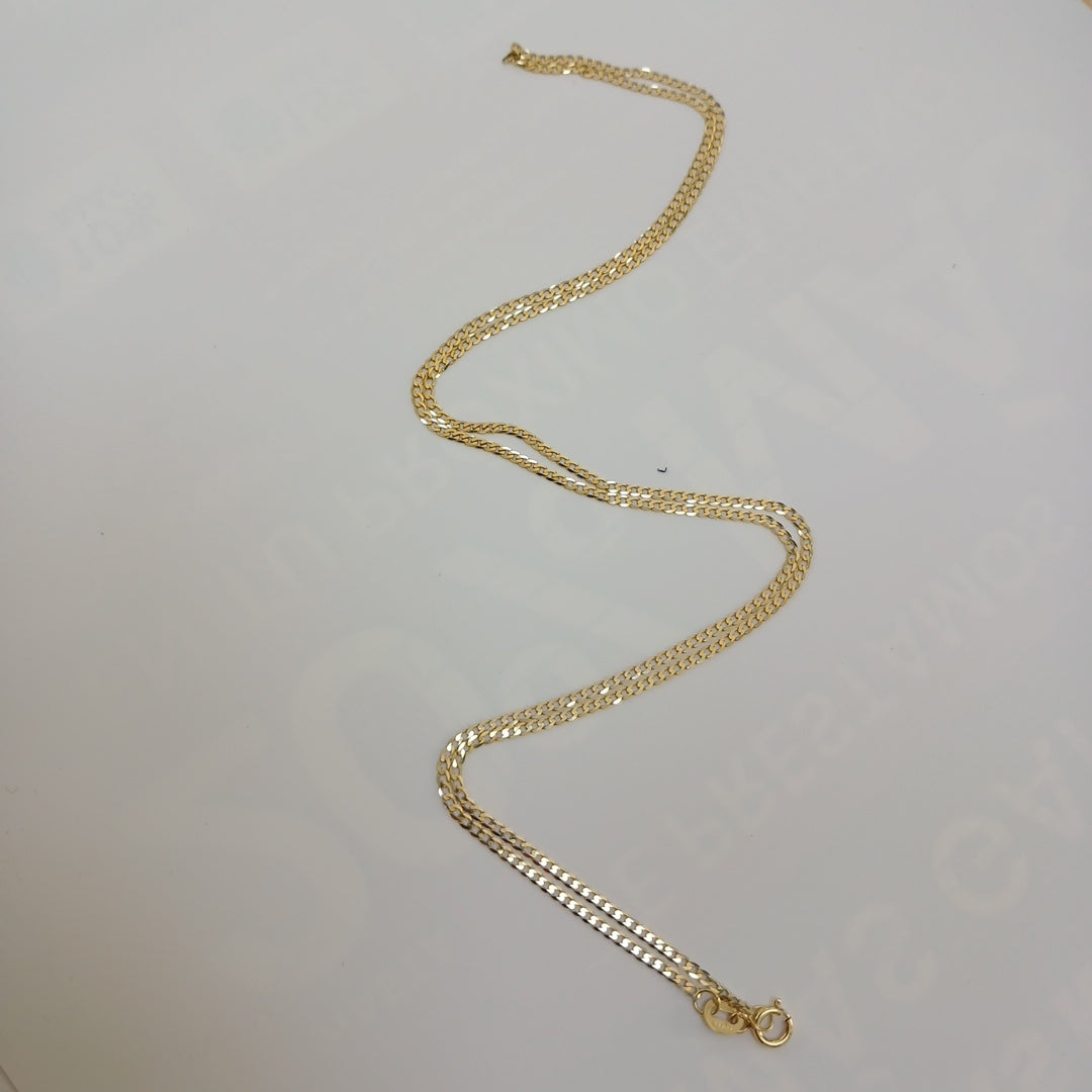 CADENAS BARBADA AMARILLA ORO 14K 2 (NUEVO)