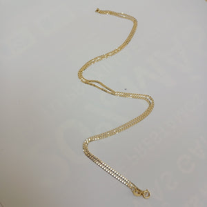 CADENAS BARBADA AMARILLA ORO 14K 2 (NUEVO)