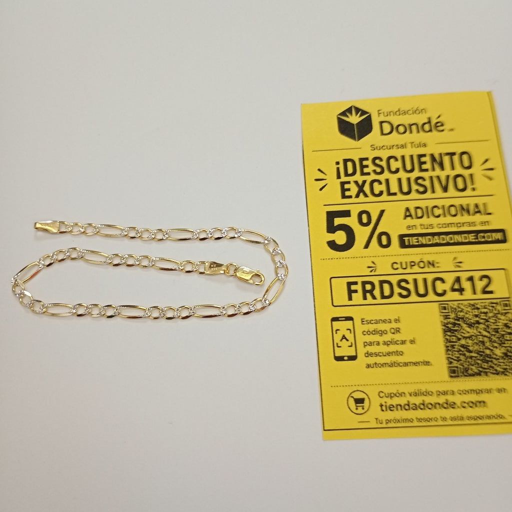 PULSERAS CABALLERO CARTIER 3 1 DIAMANTAD ORO 14K 3 (NUEVO)