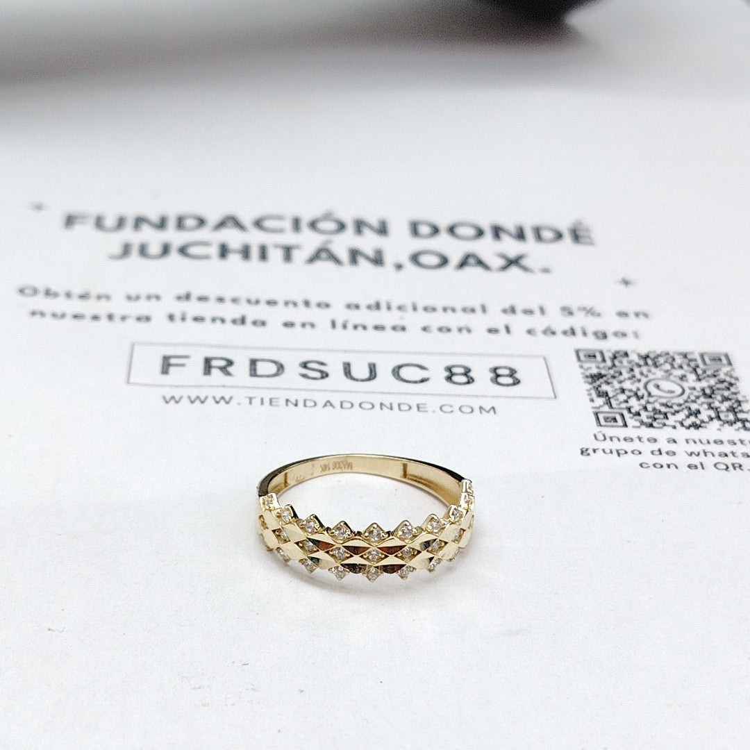 ANILLOS DAMA ORO 14K 1.9 (NUEVO)