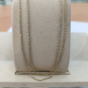 CADENA ORO 10 K 2.3 GRMS (SEMINUEVO)