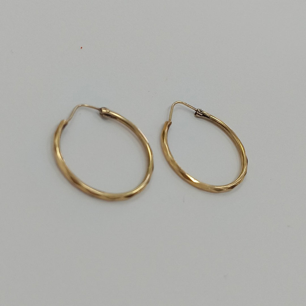 ARRACADAS PAR ORO 14 K 1.6 GRMS (SEMINUEVO)