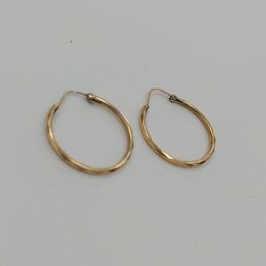 ARRACADAS PAR ORO 14 K 1.6 GRMS (SEMINUEVO)