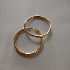 ARRACADAS PAR ORO 14 K 3.7 GRMS (SEMINUEVO)