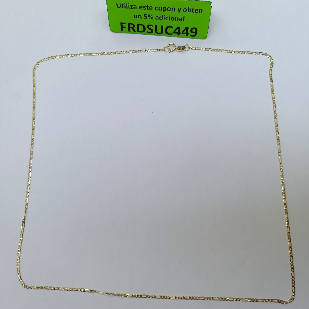 CADENAS CARTIER 3 1 AMARILLA ORO 14K 2.1 (NUEVO)