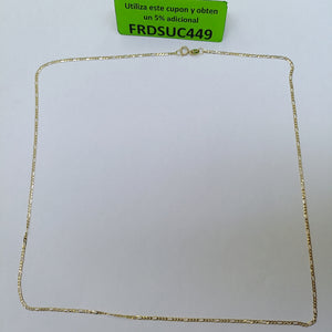 CADENAS CARTIER 3 1 AMARILLA ORO 14K 2.1 (NUEVO)