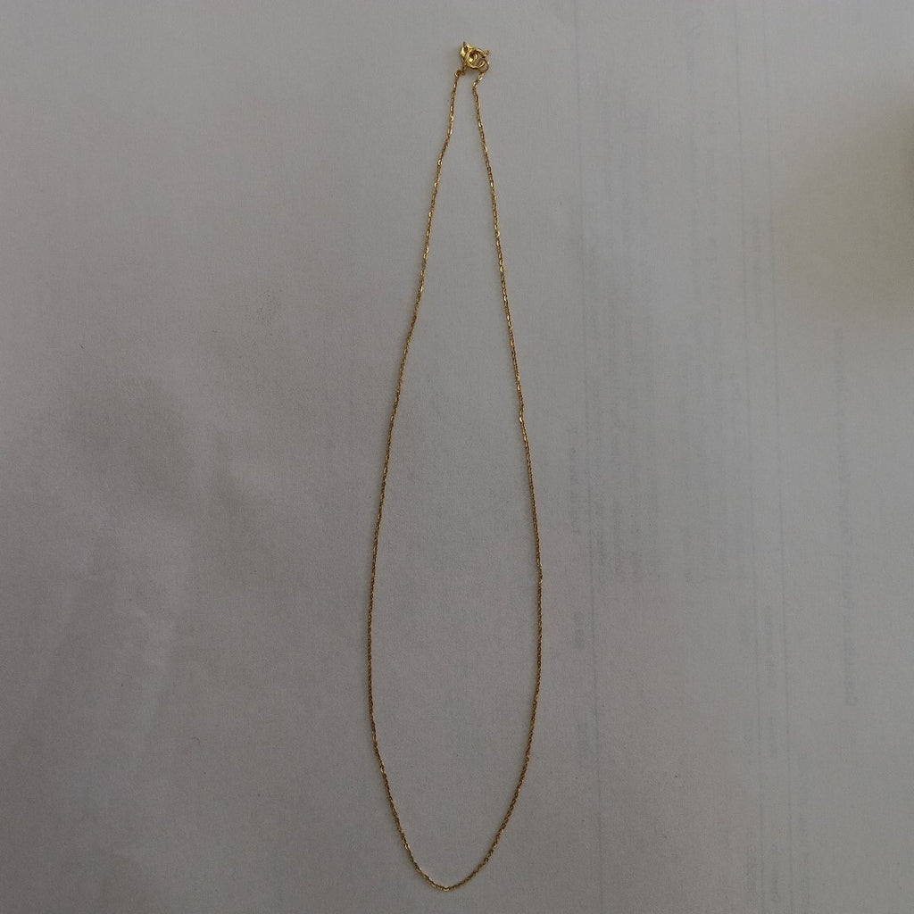 CADENA ORO 10 K 0,70 GRMS (SEMINUEVO)
