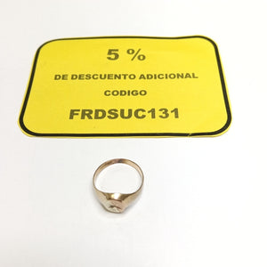 ANILLITO ORO, ORO COMBINADO 10 K 1.5 GRMS (SEMINUEVO)