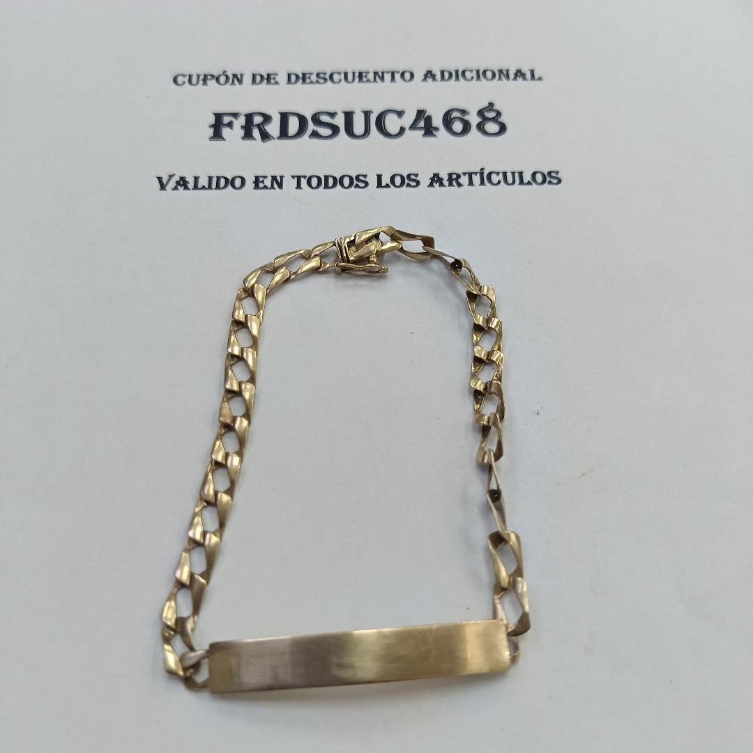 ESCLAVA ORO 14 K 8.4 GRMS (SEMINUEVO)