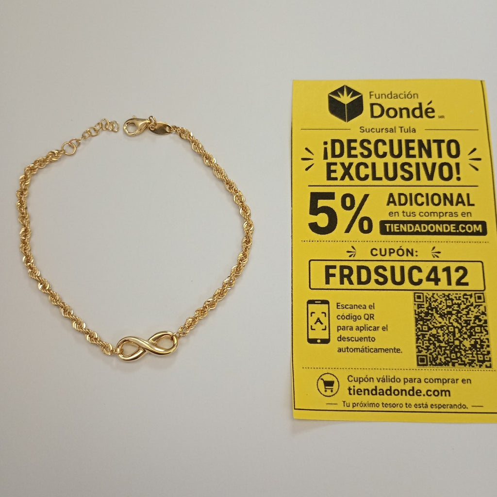 PULSERAS DAMA ORO 14K 1.9 (NUEVO)