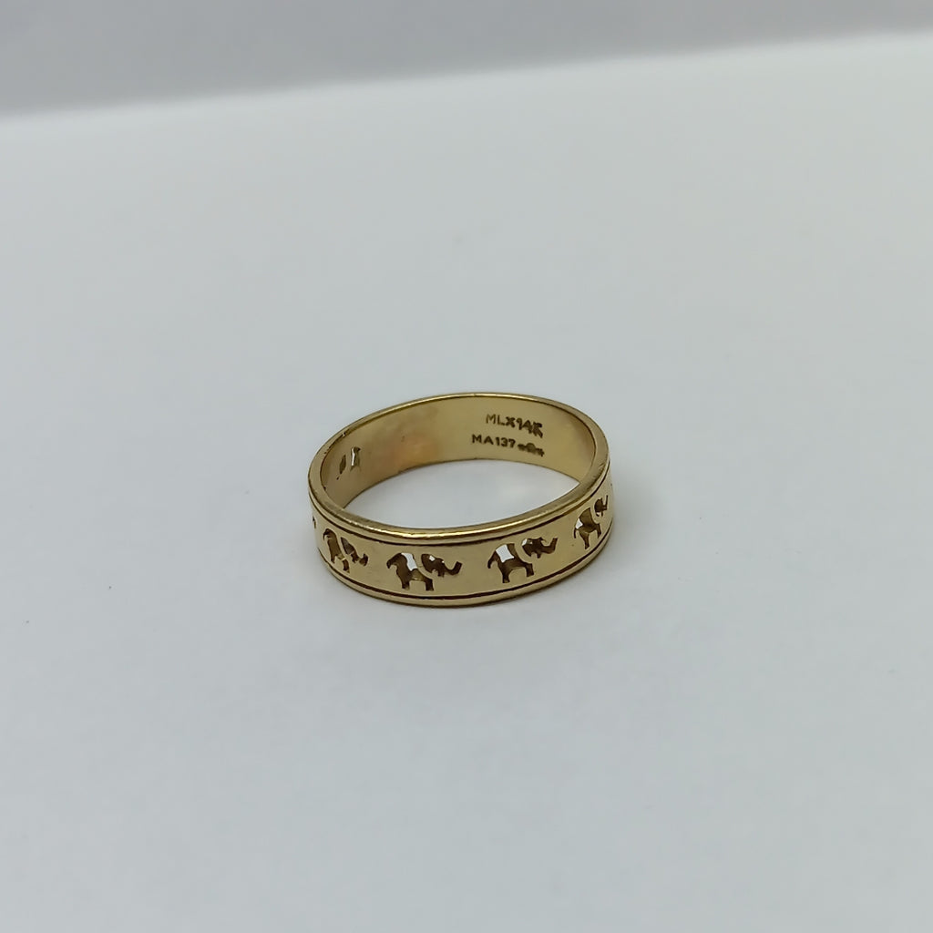 ARGOLLA ORO 14 K 2,40 GRMS (SEMINUEVO)