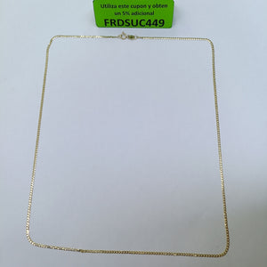 CADENAS BARBADA AMARILLA ORO 14K 2.1 (NUEVO)