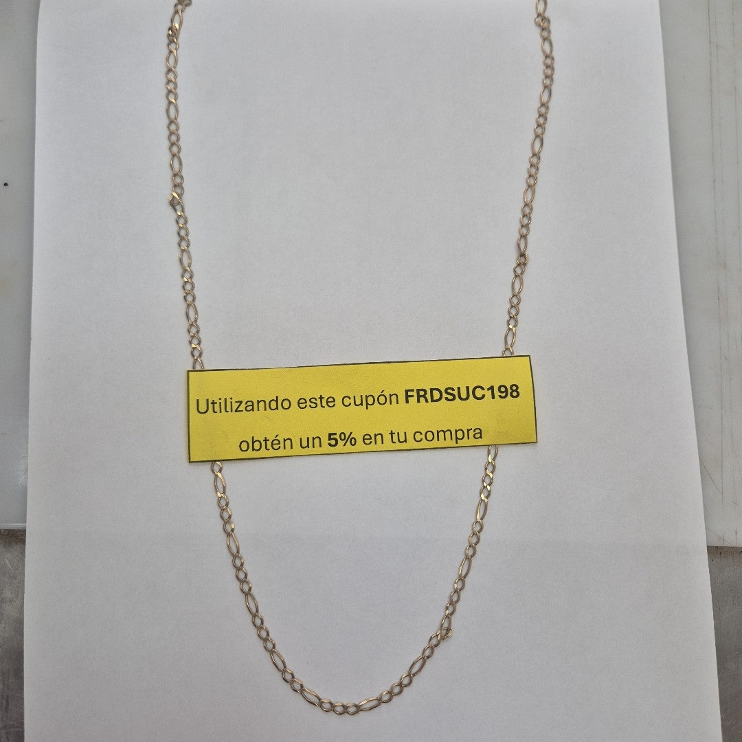CADENA ORO 10 K 6.9 GRMS (SEMINUEVO)
