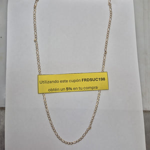 CADENA ORO 10 K 6.9 GRMS (SEMINUEVO)