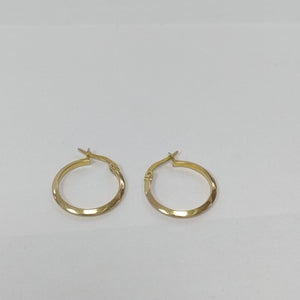 ARRACADAS PAR ORO 14 K 1,40 GRMS (SEMINUEVO)