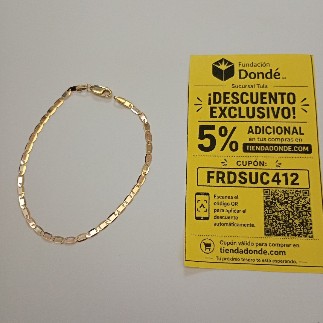 PULSERAS DAMA ORO 14K 2.2 (NUEVO)