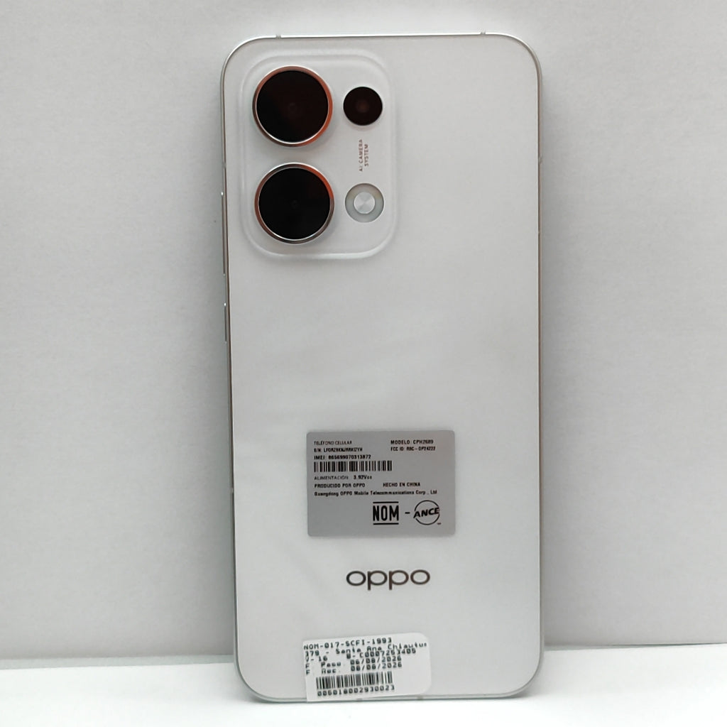 CELULAR OPPO RENO13 5G CPH2689 (2024) 512 GB 12 GB RAM (SEMINUEVO)