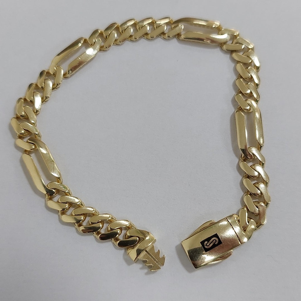 PULSERA MONACO ORO 14K 6.9 (NUEVO)