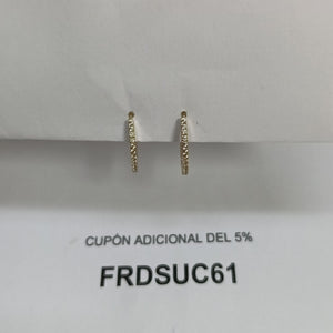 HUGGIES ORO 14K 1.4 (NUEVO)