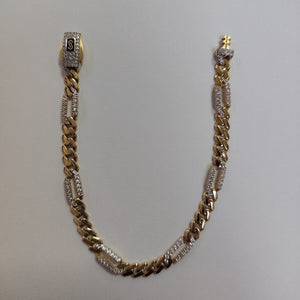 PULSERA MONACO ORO 10K 5.5 (NUEVO)