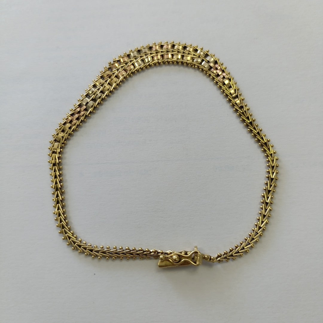 PULSERA ORO 14 K 8.3 GRMS (SEMINUEVO)