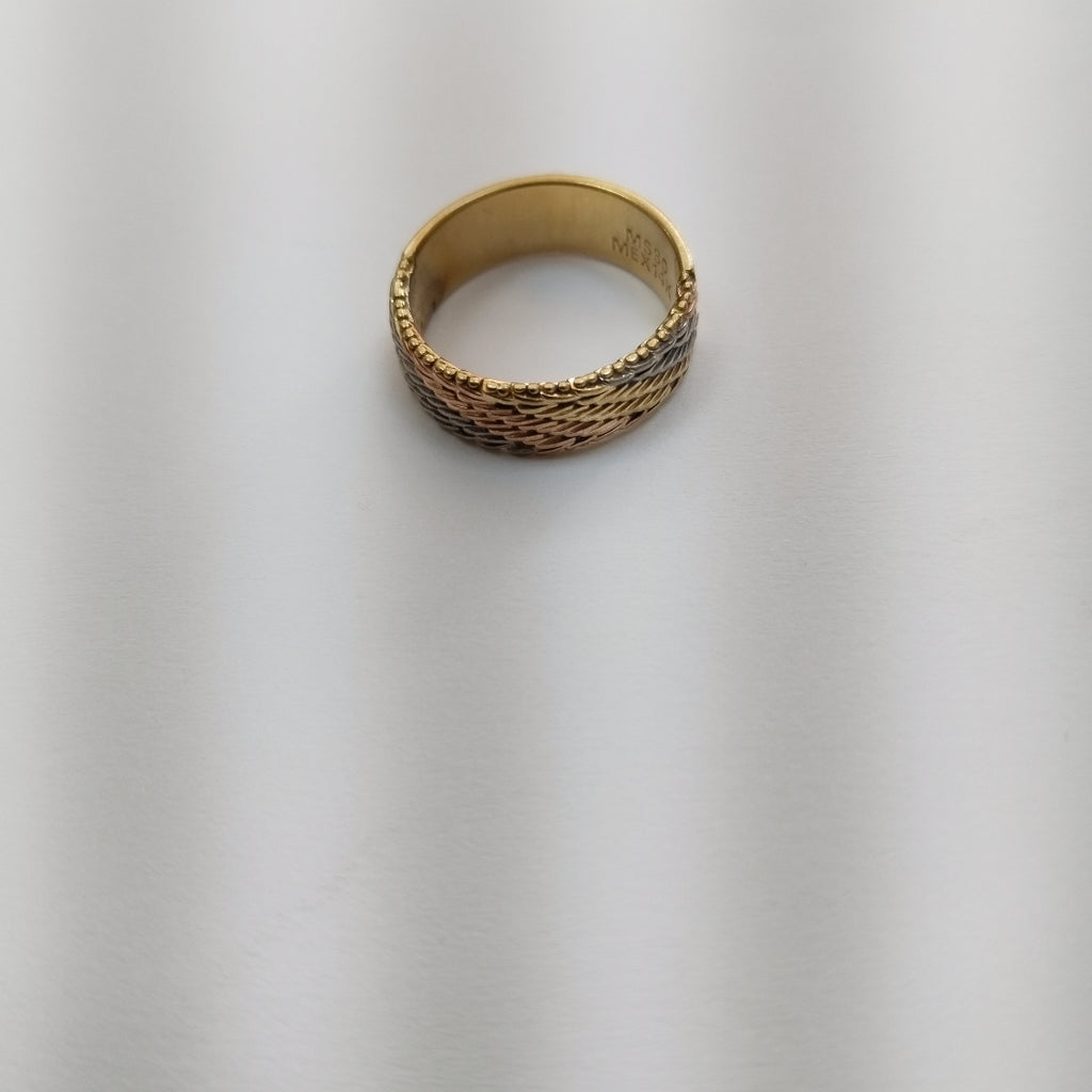 ANILLO ORO 14 K 5.3 GRMS (SEMINUEVO)