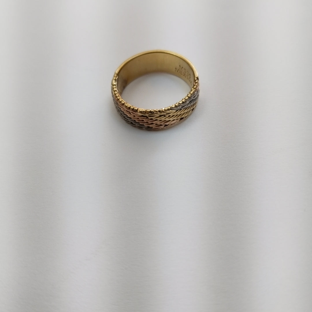 ANILLO ORO 14 K 5.3 GRMS (SEMINUEVO)