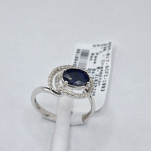 ANILLO ORO, ORO BLANCO 14 K 3.1 GRMS (SEMINUEVO)