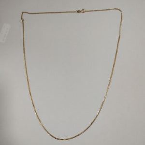 CADENAS BARBADA AMARILLA ORO 14K 2.1 (NUEVO)
