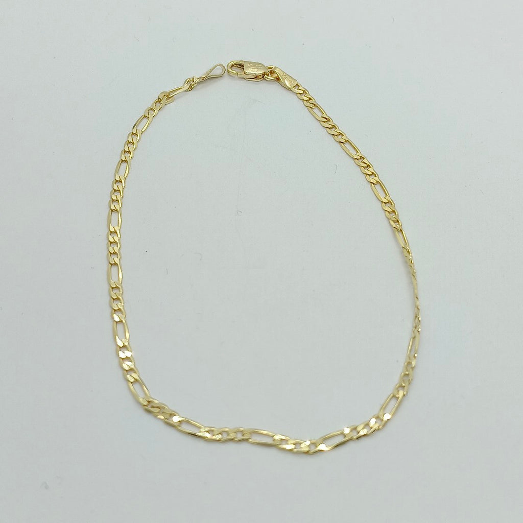 PULSERAS CABALLERO CARTIER 3 1 AMARILLA ORO 14K 2.2 (NUEVO)