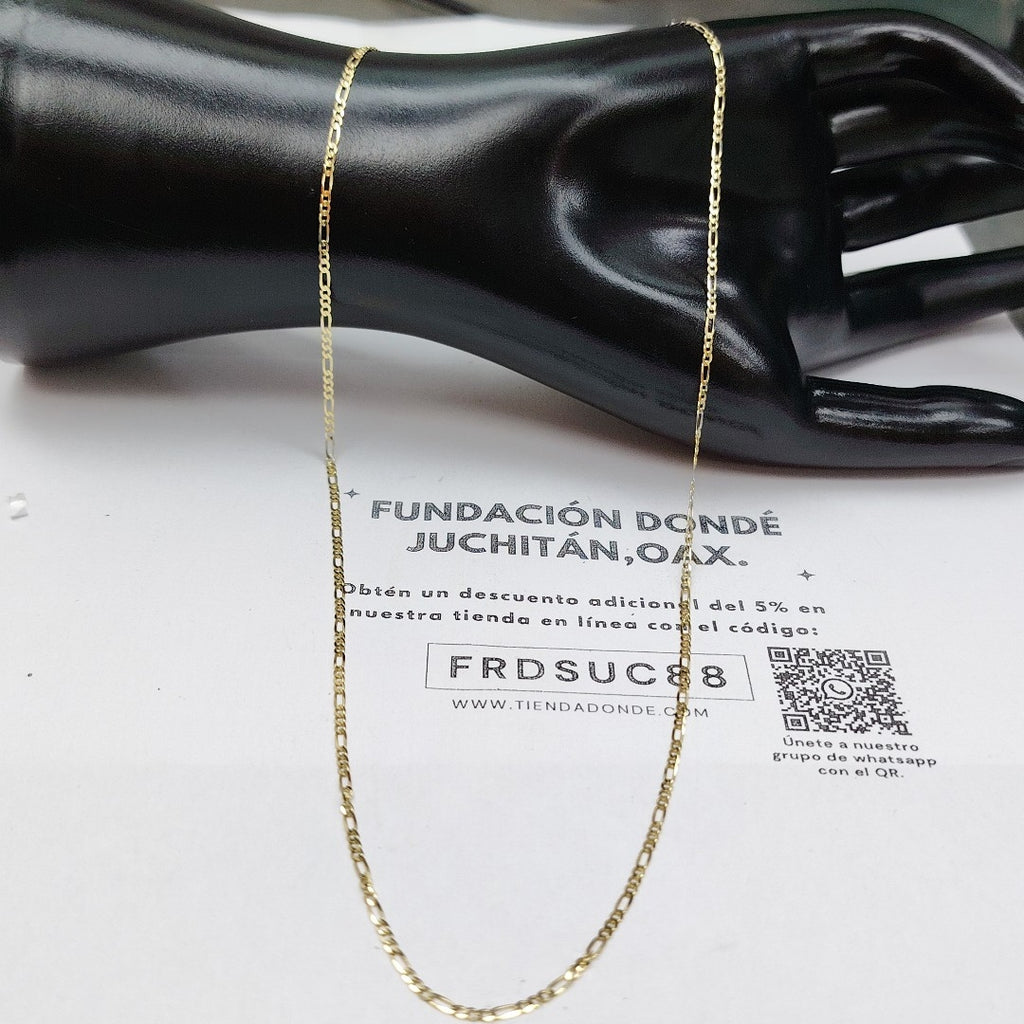 CADENAS CARTIER 3 1 AMARILLA ORO 14K 1.9 (NUEVO)