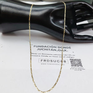 CADENAS CARTIER 3 1 AMARILLA ORO 14K 1.9 (NUEVO)