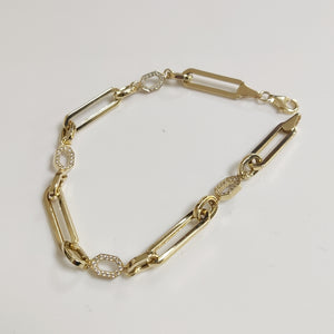 PULSERAS DAMA ORO 14K 6 (NUEVO)