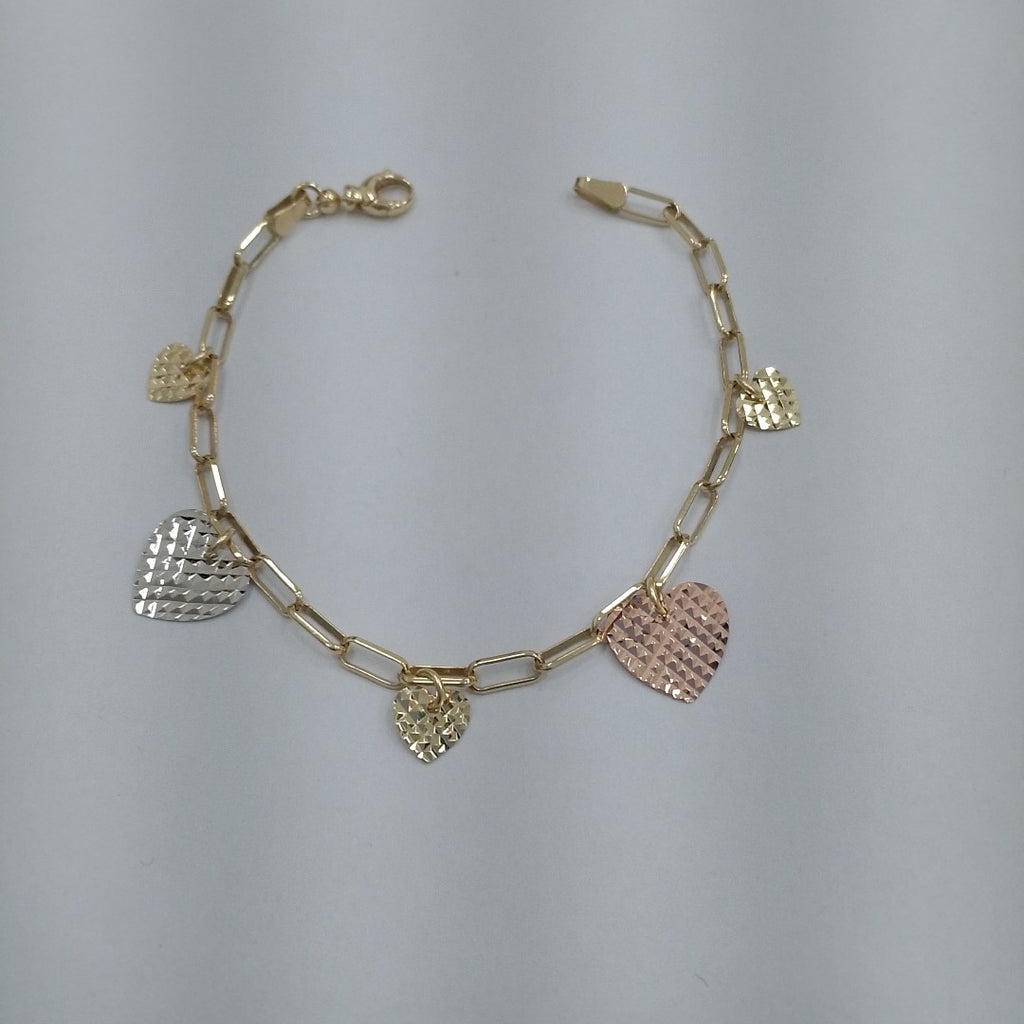 PULSERAS DAMA ORO 14K 4.3 (NUEVO)