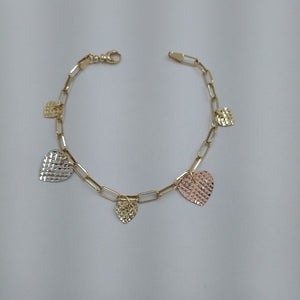 PULSERAS DAMA ORO 14K 4.3 (NUEVO)
