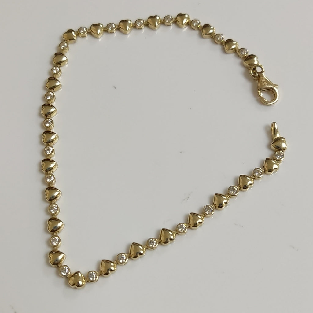 PULSERAS DAMA ORO 14K 3.5 (NUEVO)