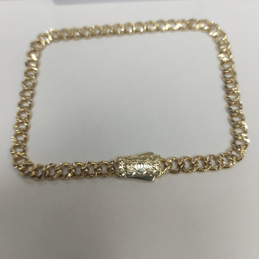 PULSERAS CABALLERO ORO 14K 5 (NUEVO)