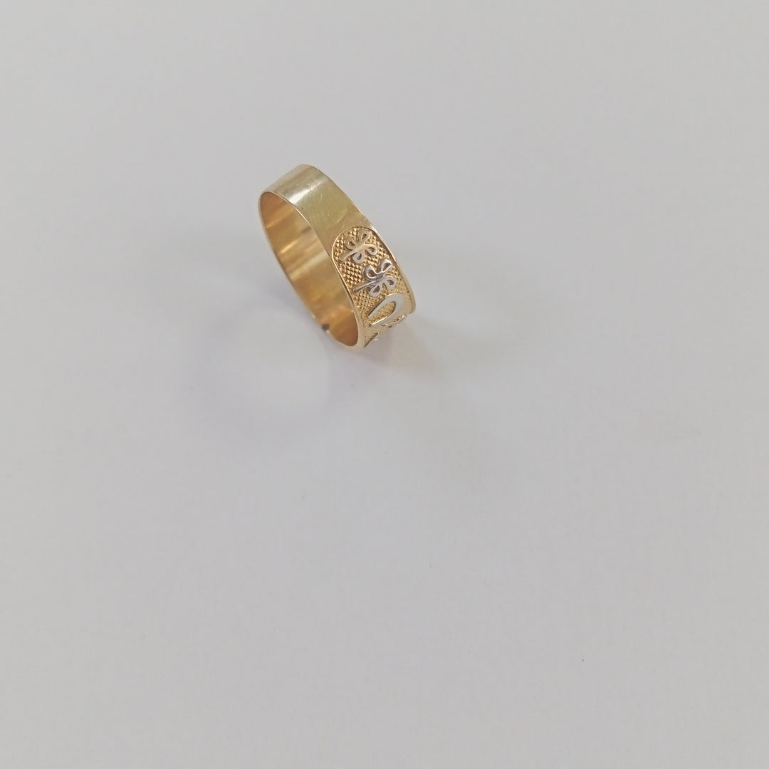 ARGOLLA DE LA SUERTE ORO 10 K 4,20 GRMS (SEMINUEVO)