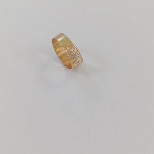 ARGOLLA DE LA SUERTE ORO 10 K 4,20 GRMS (SEMINUEVO)