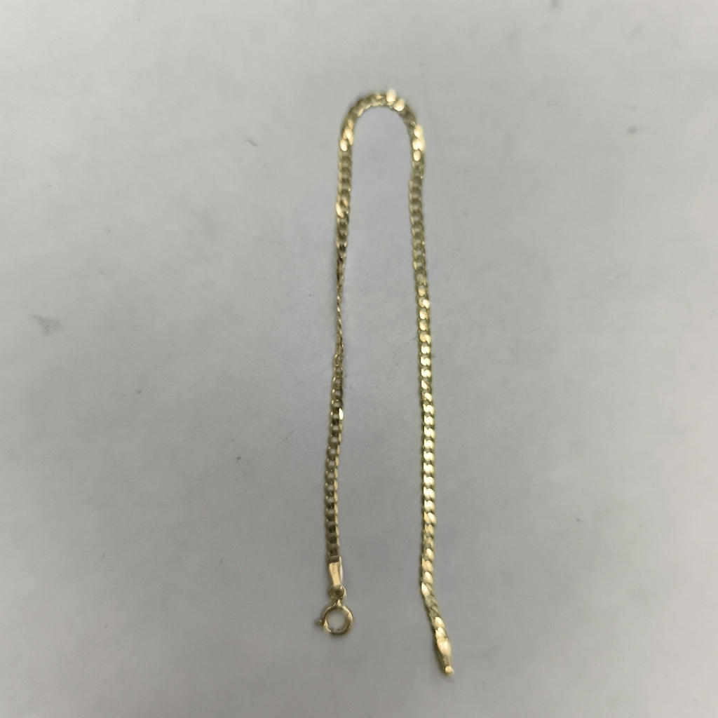 PULSERAS DAMA BARBADA AMARILLA ORO 14K 1.2 (NUEVO)