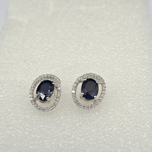 BROQUELES PAR ORO, ORO BLANCO 14 K 2.8 GRMS (SEMINUEVO)
