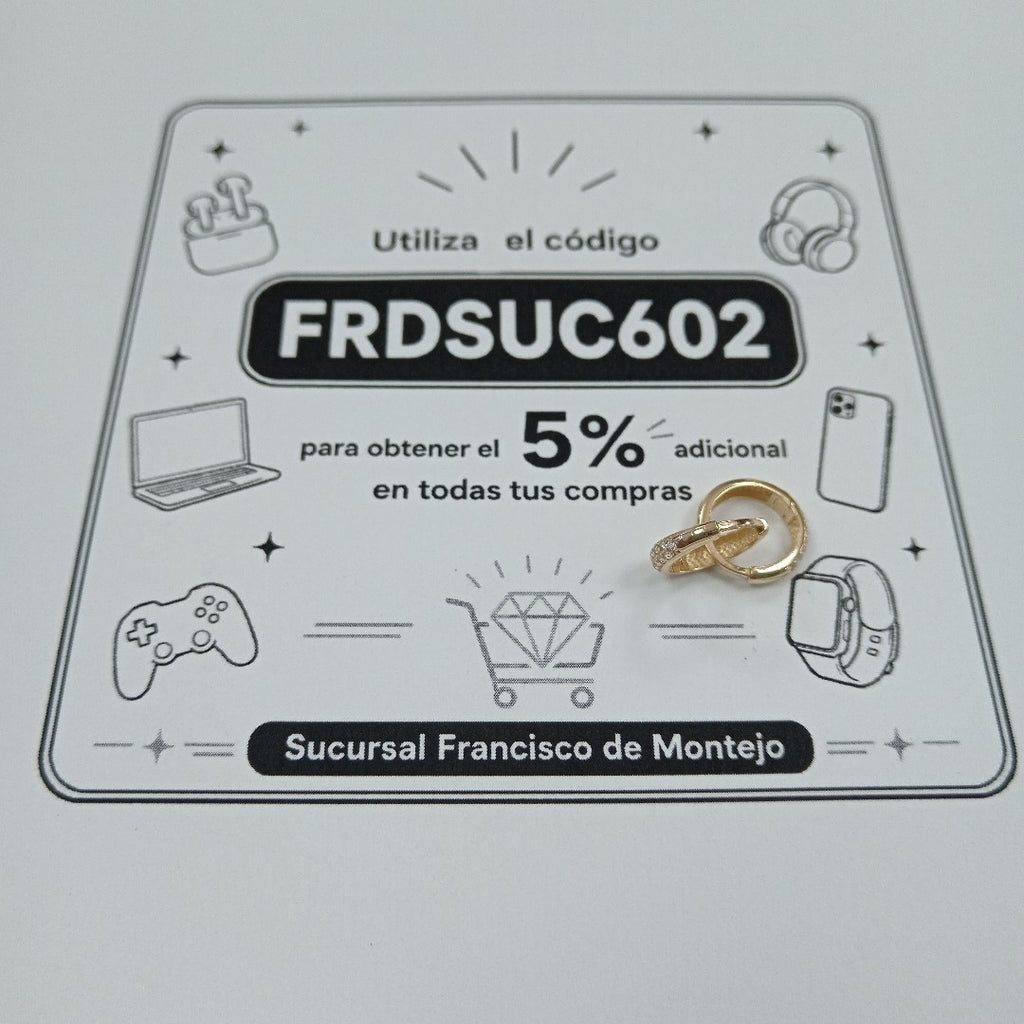 HUGGIES ORO 14K 1.5 (NUEVO)